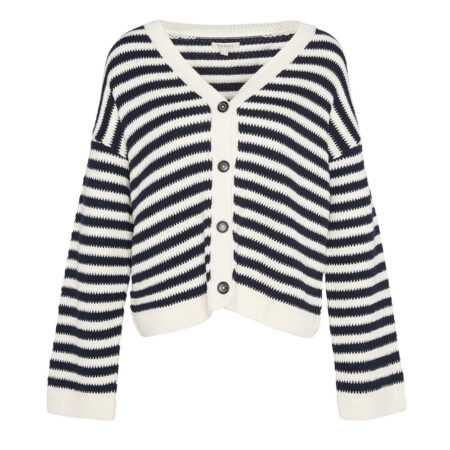 Damesvest Sandgate multi stripe | Barbour