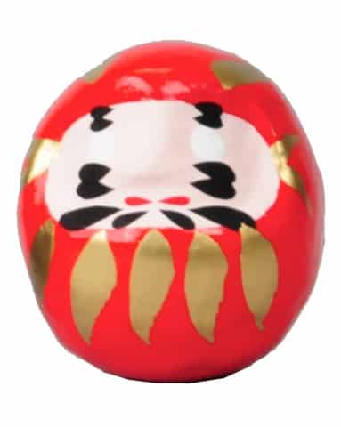 Daruma pop - traditionele Japanse geluksbrenger - 5cm | Tokyo Design Studio