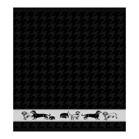Ddddd Keukendoek Saar 50x55 Black | DDDDD