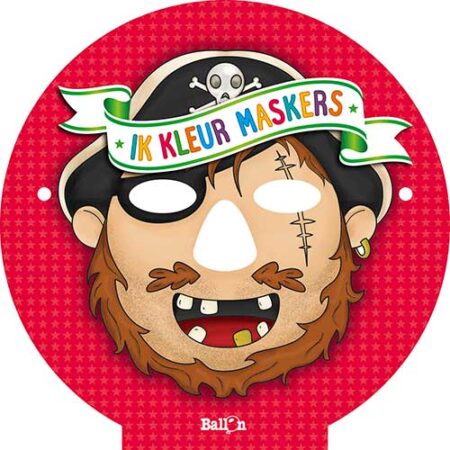 De Ballon Ik kleur maskers - fantasie | De Ballon