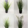 Deco kunstplant in pot Ø13xH75cm | Merkloos