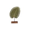 Decoblad op voetstuk 23x6x37cm groen | Z