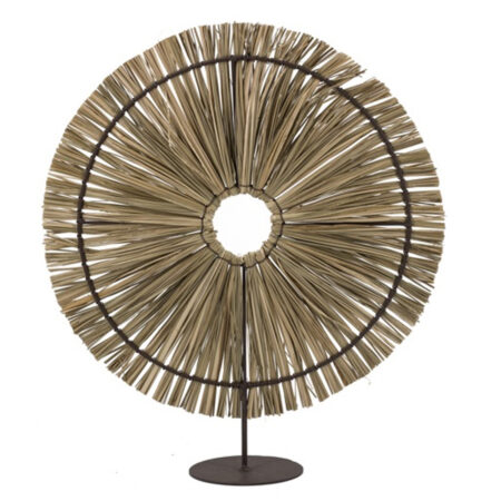 Decoratie standaard Raffia L |