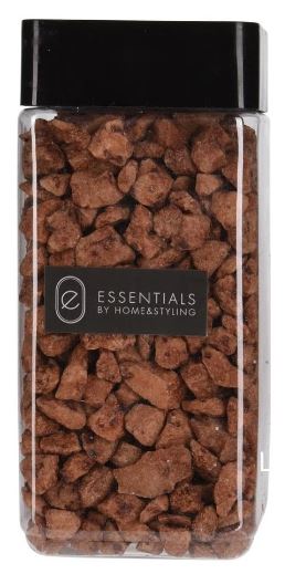 Decoratie steentjes 850 gram bruin | Home & Styling