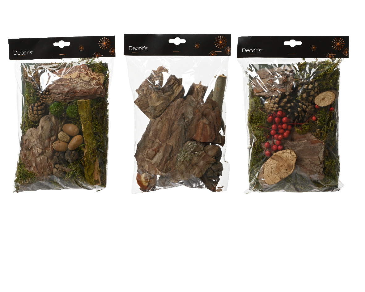 Decoratieset Mix mos/ berries | Decoris
