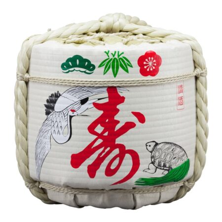 Decoratieve Sake Ton Kotobuki Tsuru Kame - 63 x 63 cm | Tokyo Design Studio