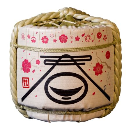 Decoratieve Sake Ton - Shumpumanmen - 63 x 63 cm | Tokyo Design Studio