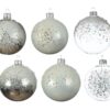 Decoris Kerstbal Glas 8cm | Decoris