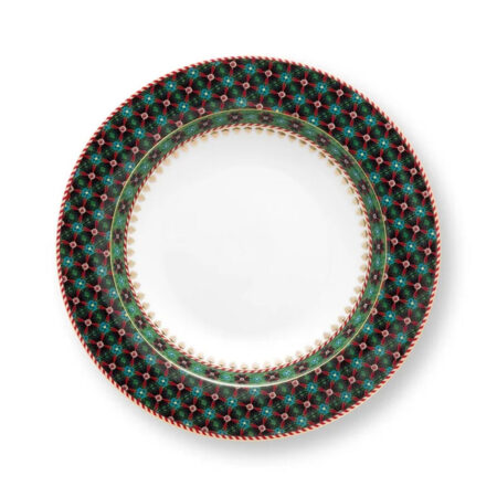 Deep Plate Clover Green 21.5cm | PiP Studio