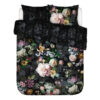 Dekbedovertrek Fleur Festive Blooming Black 240x220 | Essenza