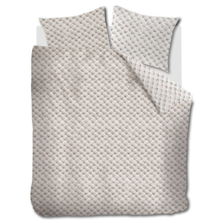 Dekbedovertrek Riviera Maison Woven naturel Tweepersoons | Riviera Maison