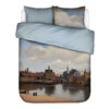 Dekbedovertrek View on Delft blue tweepersoons | Essenza