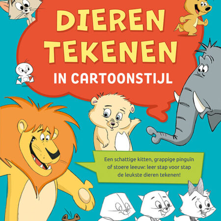 Deltas Dieren tekenen in cartoonstijl | Deltas