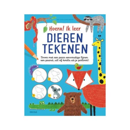 Deltas Hoera! Ik leer dieren tekenen | Deltas