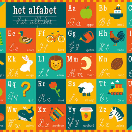 Deltas Onderlegger - Het alfabet | Deltas