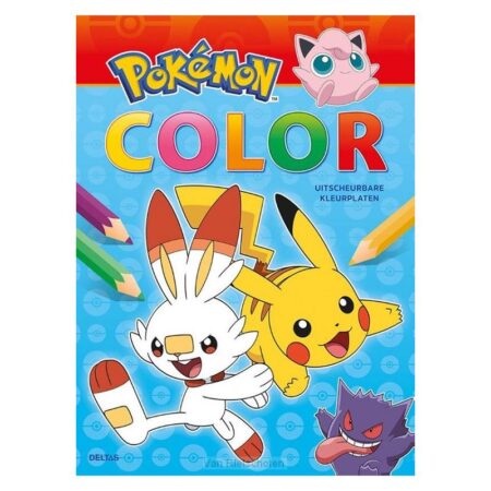 Deltas Pokémon Color kleurboek | Pokemon