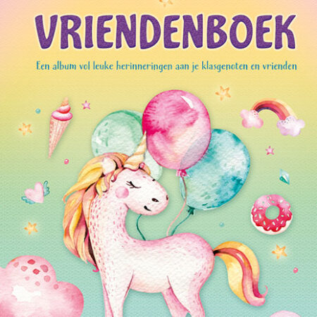 Deltas Unicorn vriendenboek | Deltas