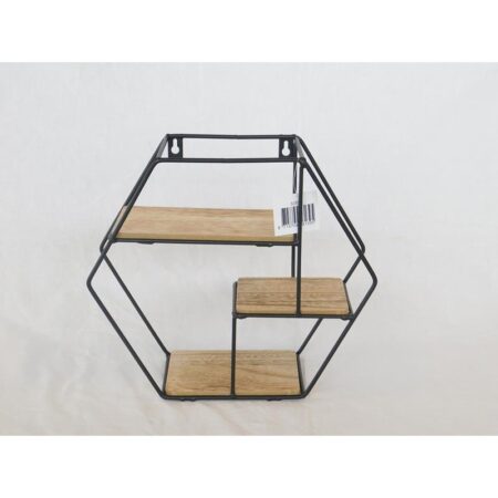 Design wandrek hexagon 30x11x26cm | Z