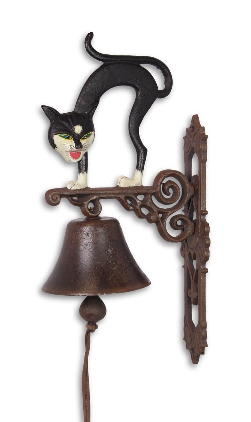 Deurbel gekleurde Kat | DecoImport
