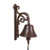 Deurbel gietijzer Bloem | DecoImport