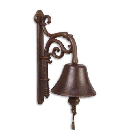 Deurbel gietijzer Bloem | DecoImport