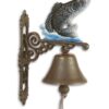 Deurbel vis van gietijzer | DecoImport