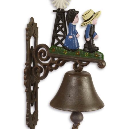 Deurbel windmolen gietijzer | DecoImport