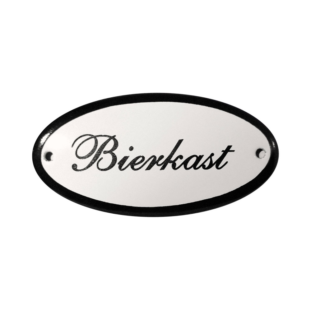 Deurbordje Bierkast |
