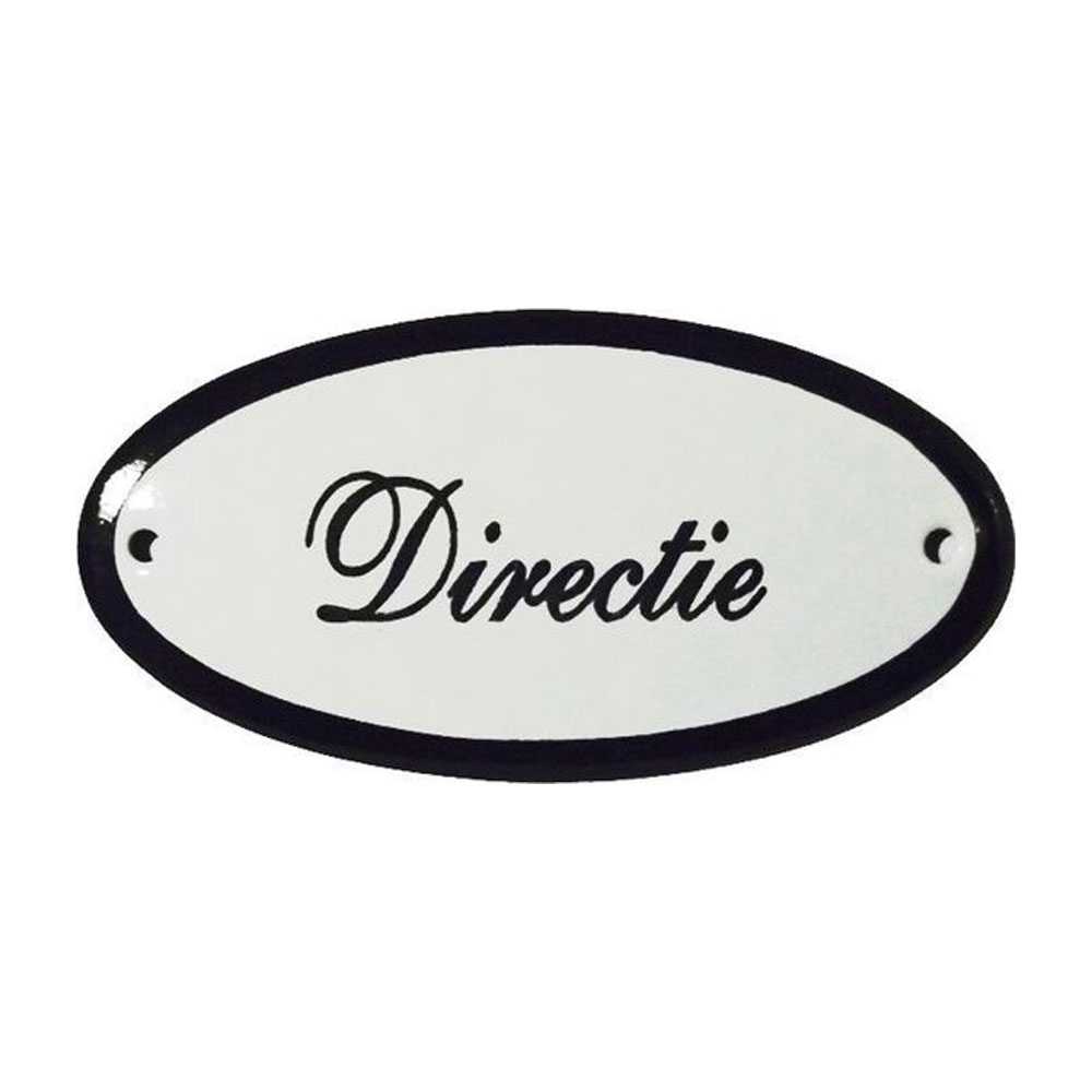 Deurbordje Directie |
