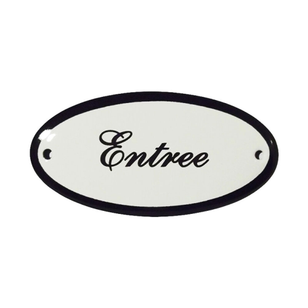 Deurbordje Entree |