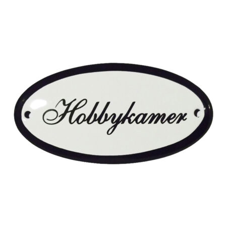 Deurbordje Hobbykamer |