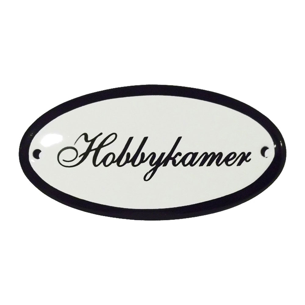 Deurbordje Hobbykamer |