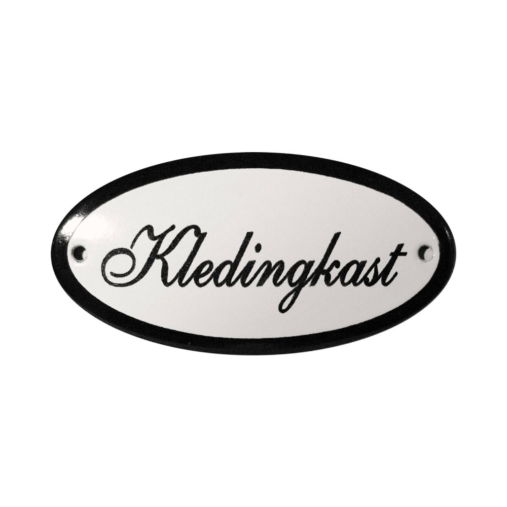 Deurbordje Kledingkast |