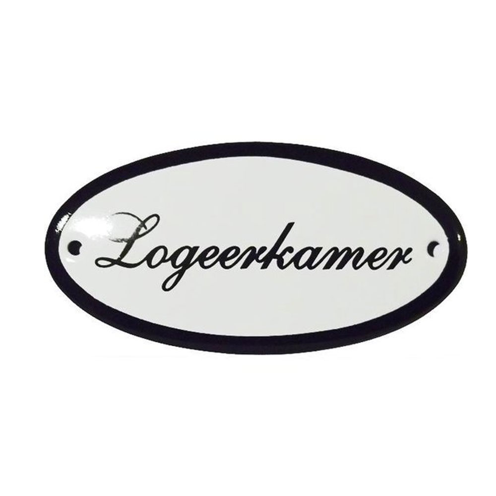 Deurbordje Logeerkamer |