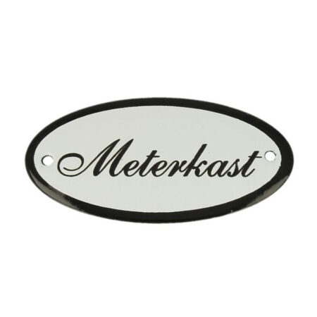 Deurbordje Meterkast |