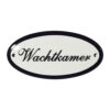Deurbordje Wachtkamer |
