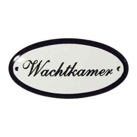 Deurbordje Wachtkamer |