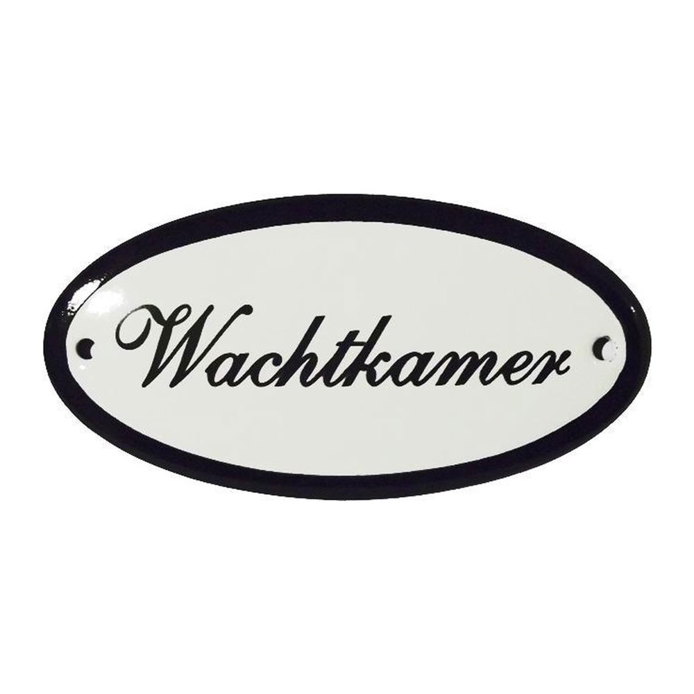 Deurbordje Wachtkamer |