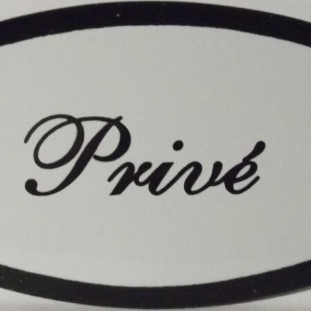 Deurbordje ovaal Prive | Emaigro
