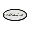 Deurbordje ovaal emaille Meterkast | Emaigro
