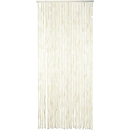 Deurgordijn 90x200cm naturel | Home & Styling
