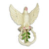 Deurklopper witte Duif van gietijzer | DecoImport