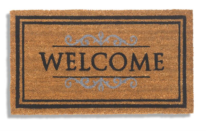 Deurmat E-Coco Classic Welcome 40x70cm | Merkloos