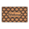 Deurmat Rubber/kokos Welcome L |