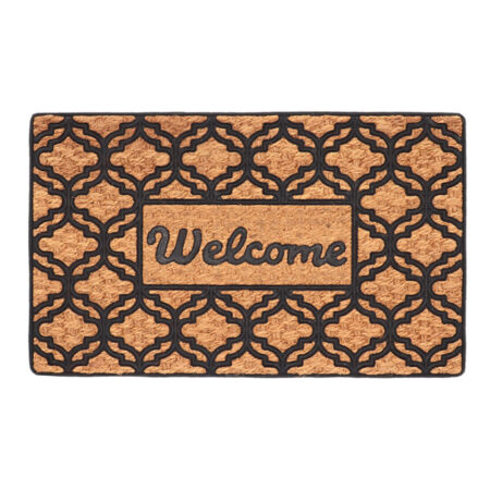 Deurmat Rubber/kokos Welcome L |
