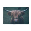 Deurmat Schotse Hooglander donker 75x50 | B Living