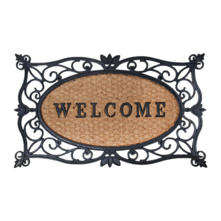 Deurmat Welcome rubber/kokos |