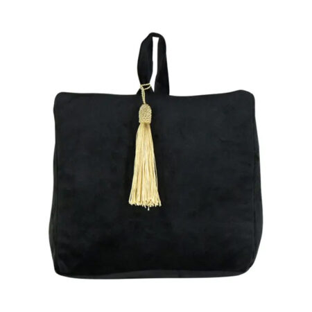 Deurstopper Fluweel zwart |