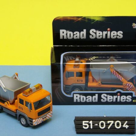 Die Cast pull back container truck met | Z