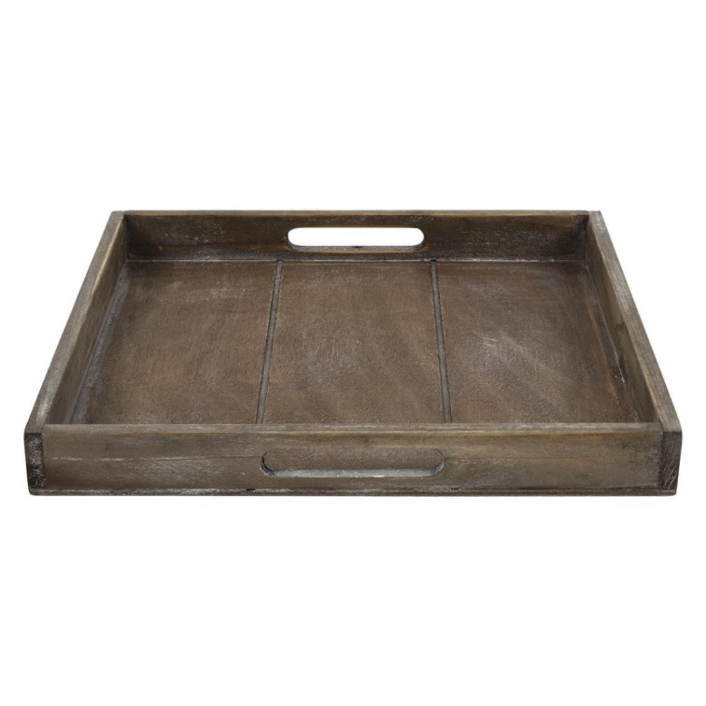 Dienblad Claudina hout S 30x30cm bruin | Countryfield